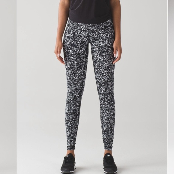lululemon athletica Pants - Lululemon Women's Black and White leggings
